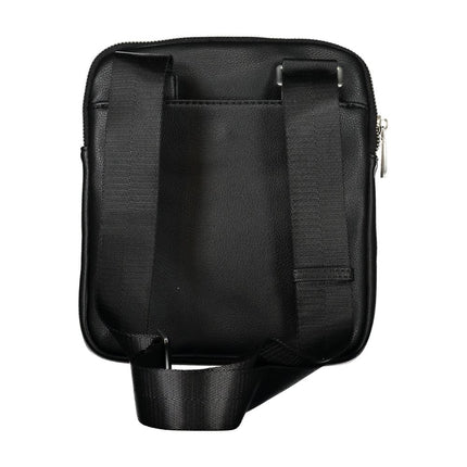 Guess Jeans Nero Poliuretano Men Shoulder Bag