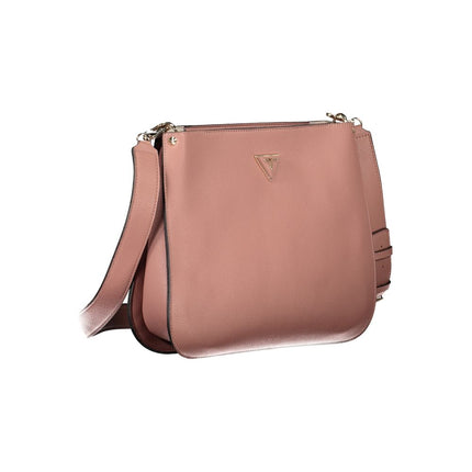 Guess Jeans Rosa Poliuretano Women Handbag