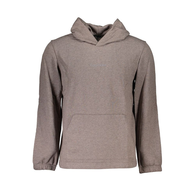 Calvin Klein Marrone Cotton Men's Sweatshirt Calvin Klein