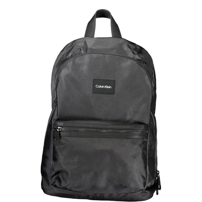 Calvin Klein Black Polyester Men's Backpack Calvin Klein