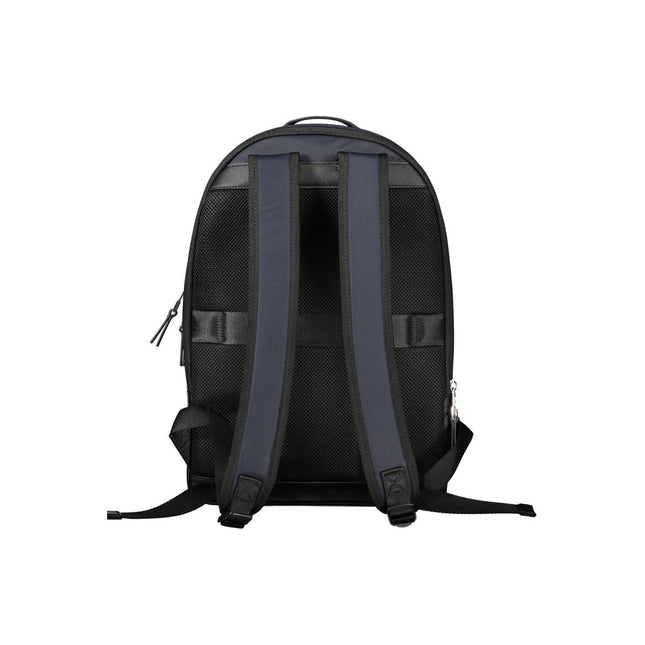 Tommy Hilfiger Blue Recycled Polyester Men Backpack Tommy Hilfiger