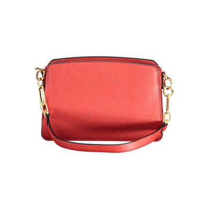 Mario Valentino Rosso Polyurethane Women's Bag