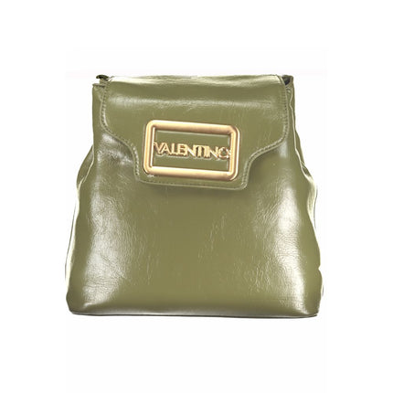 Mario Valentino Green Polyurethane Women's Backpack