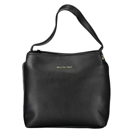 Mario Valentino Black Polyurethane Women's Bag