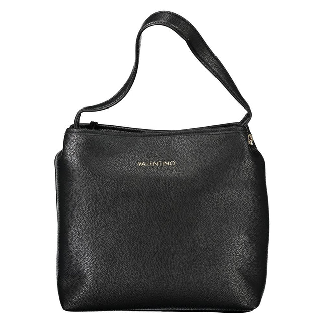 Mario Valentino Black Polyurethane Women's Bag
