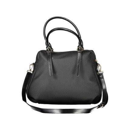 Mario Valentino Black Polyurethane Womens Bag
