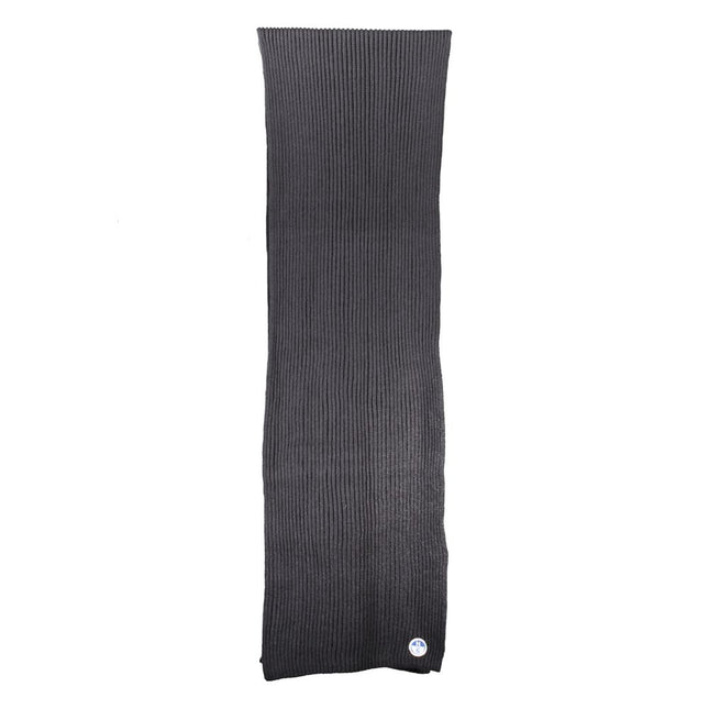 North Sails Nero Cotton Mens Scarf