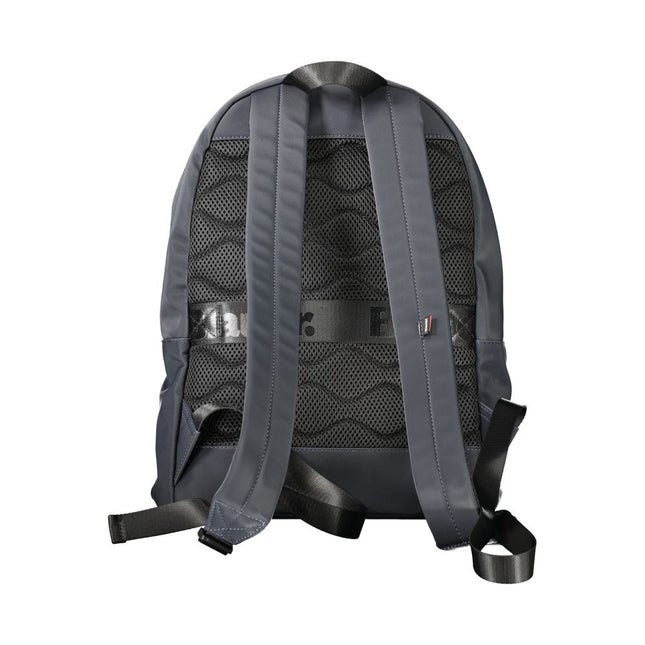 Blauer Blue Polyester Men's Backpack Blauer