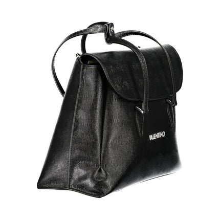 Mario Valentino Black Polyurethane Women's Bag