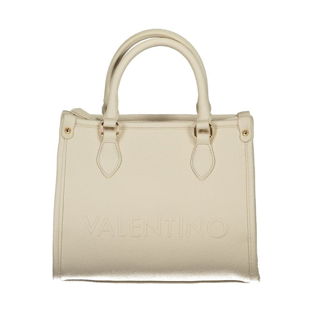 Mario Valentino Beige Polyurethane Women's Bag
