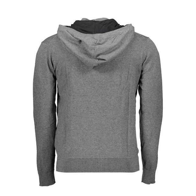 U.S. POLO ASSN. Gray Cotton Men's Sweater