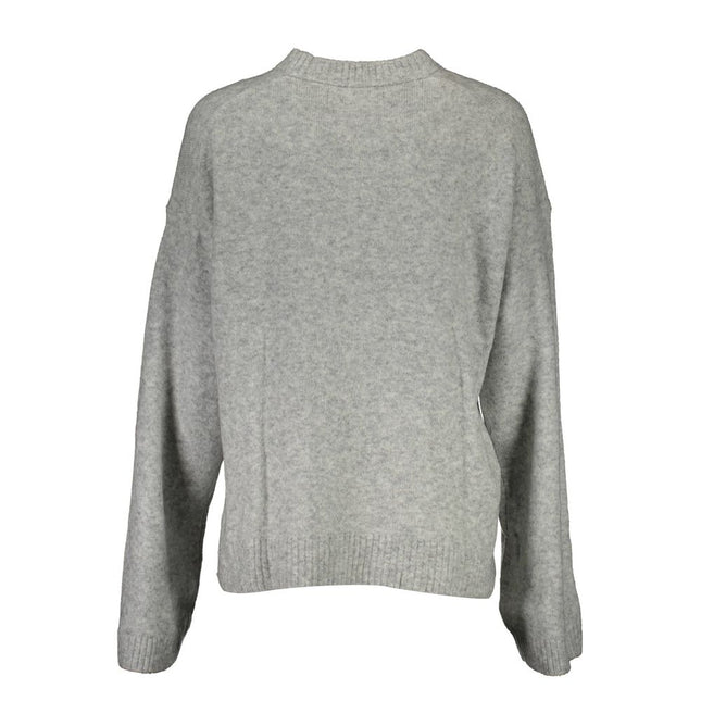 Calvin Klein Grigio Acrylic Women Sweater Calvin Klein