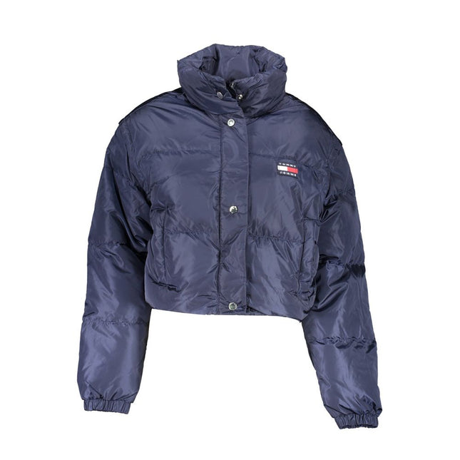 Tommy Hilfiger Blue Nylon Women's Jacket Tommy Hilfiger