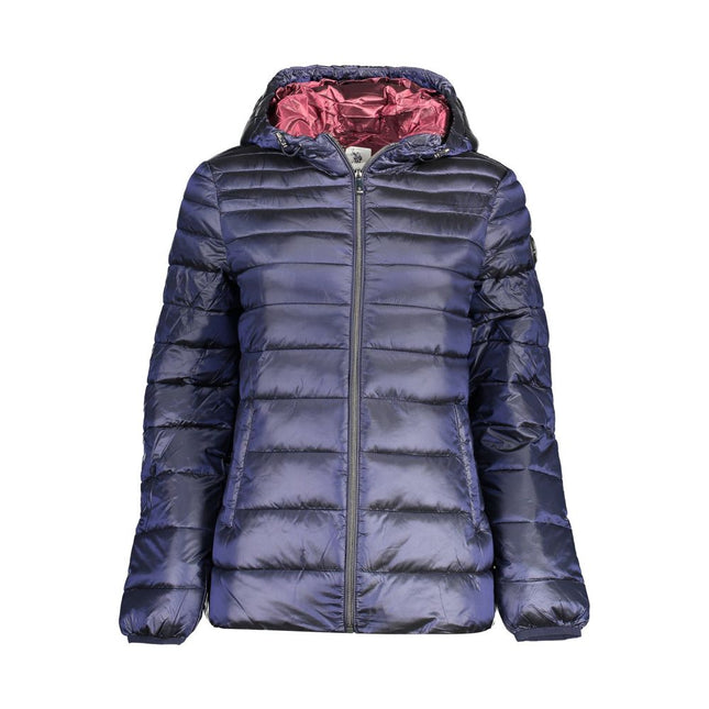 U.S. POLO ASSN. Blue Nylon Womens Jacket U.S. POLO ASSN.