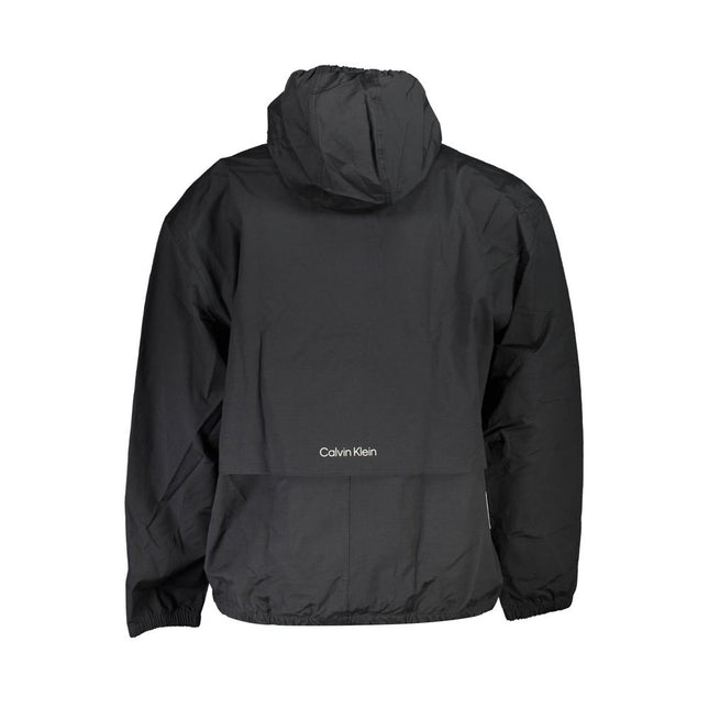 Calvin Klein Black Cotton Men's Jacket Calvin Klein