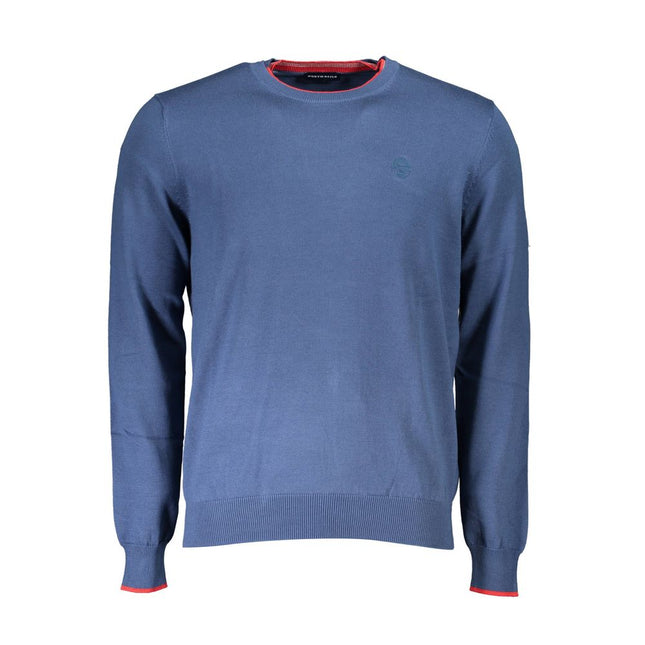 North Sails Gray Organic Cotton Men Sweater North Sails