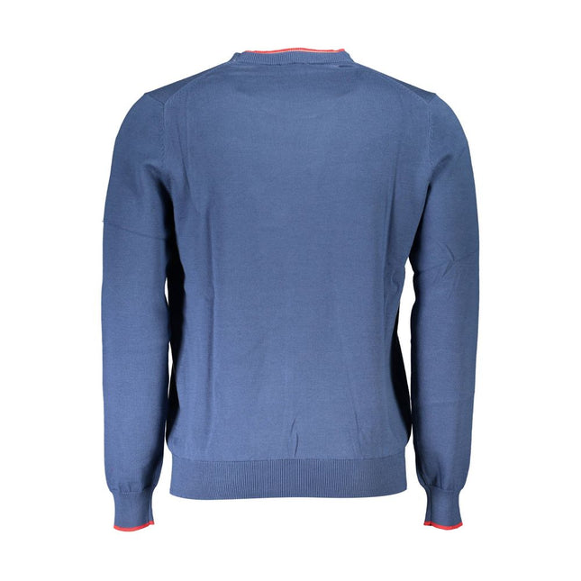 North Sails Gray Organic Cotton Men Sweater North Sails