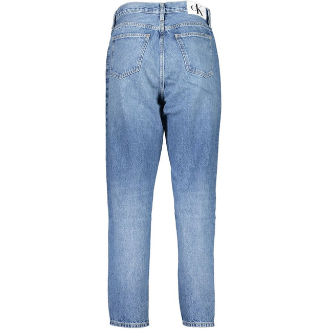 Calvin Klein Azzurro Cotton Women's Jean Calvin Klein