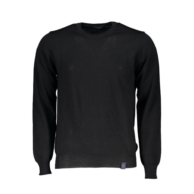 North Sails Black Fabric Men's Sweater North Sails