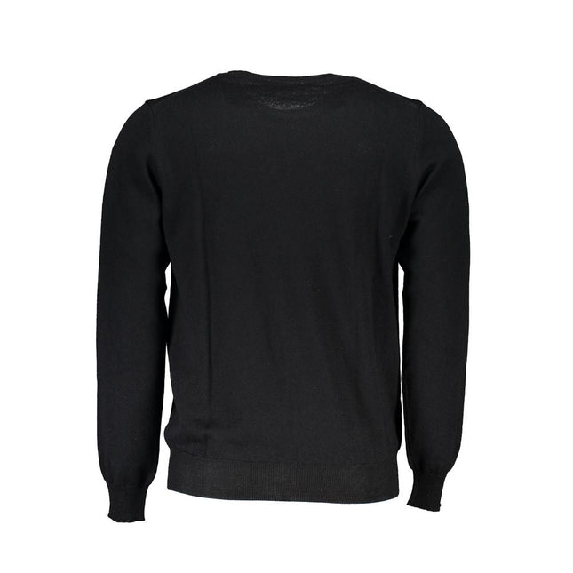 North Sails Black Fabric Men's Sweater North Sails
