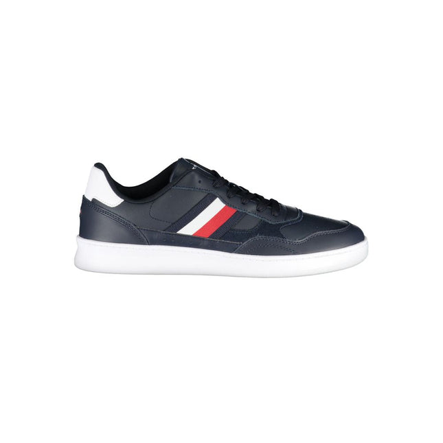Tommy Hilfiger Blue Polyurethane Men Sneaker Tommy Hilfiger