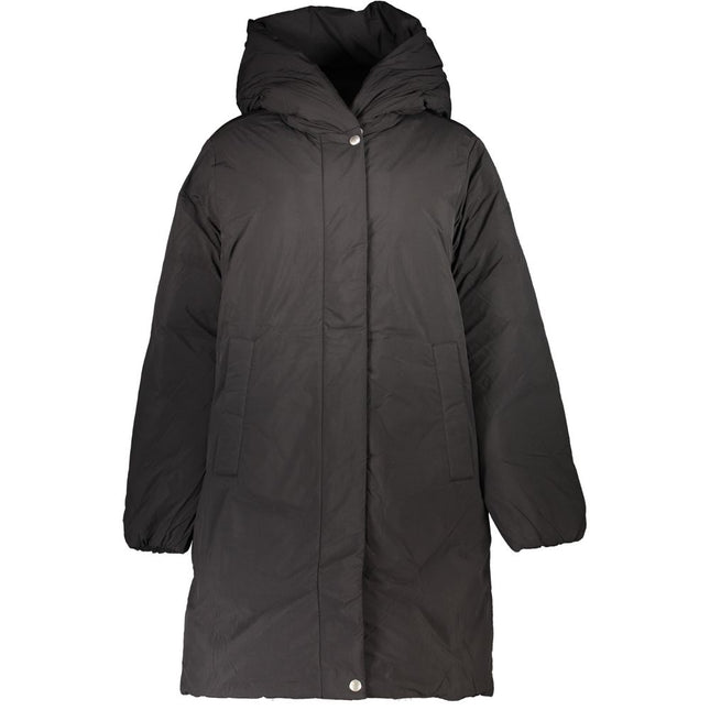 Tommy Hilfiger Black Polyester Women's Jacket Tommy Hilfiger