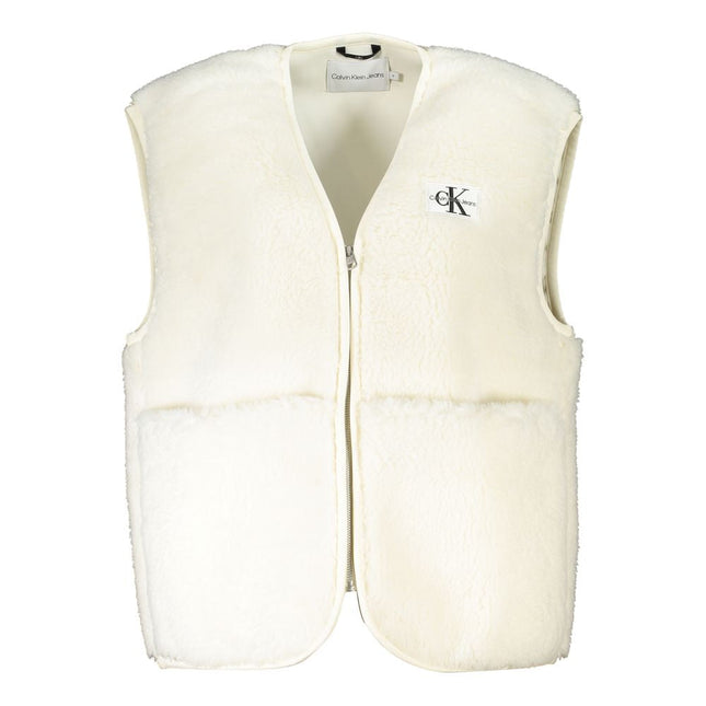Calvin Klein Bianco Polyester Women's Vest Calvin Klein