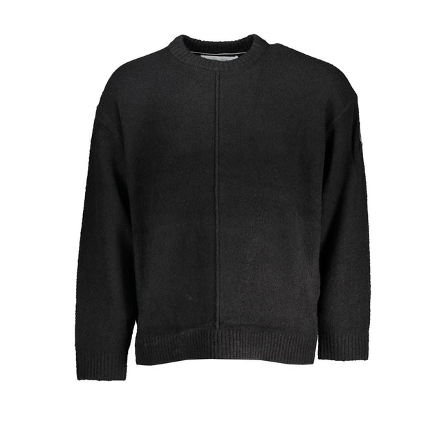 Calvin Klein Nero Cotton Men Sweater Calvin Klein