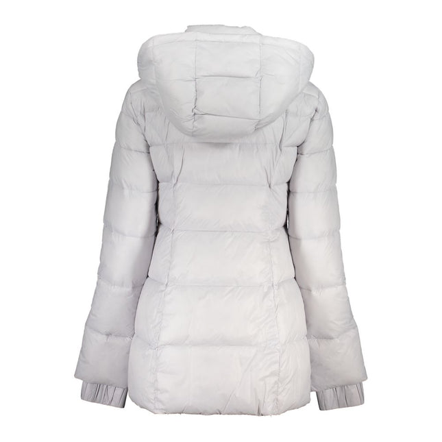Patrizia Pepe Bianco Poliammide Women Jacket Patrizia Pepe