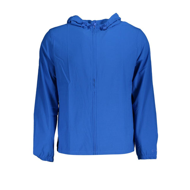 Calvin Klein Blue Polyester Men's Sports Jacket Calvin Klein