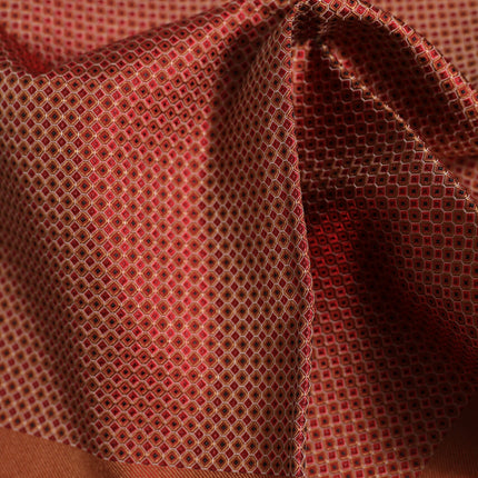 Dolce & Gabbana Orange Silk Square Men Foulard Scarf