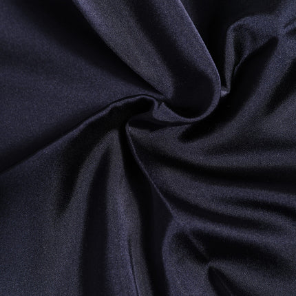 Dolce & Gabbana Dark Blue Silk Square Men Foulard Scarf