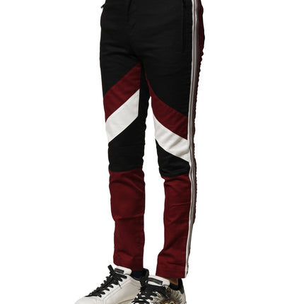 Dolce & Gabbana Multicolor Cotton Jogger Men Pants