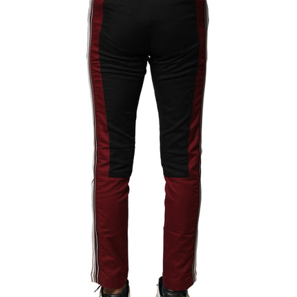 Dolce & Gabbana Multicolor Cotton Jogger Men Pants