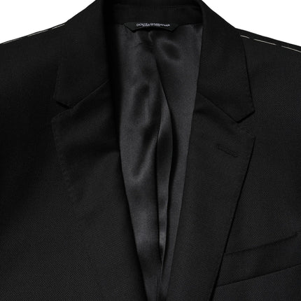 Dolce & Gabbana Blue MARTINI Wool Formal 2 Piece Suit