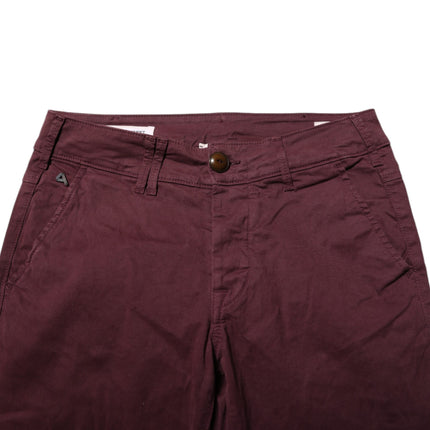 CYCLE Maroon Cotton Stretch Skinny Fit Men Denim Jeans