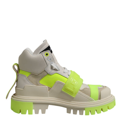 Dolce & Gabbana Multicolor Trekking Boots Sneakers Shoes