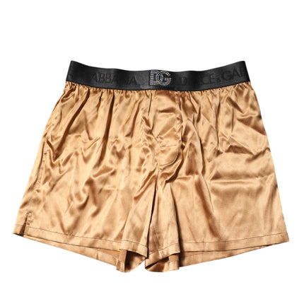 Dolce & Gabbana Beige Men Regular Boxer Eye Mask Set Underwear