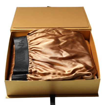 Dolce & Gabbana Beige Men Regular Boxer Eye Mask Set Underwear
