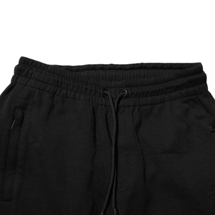 Dolce & Gabbana Black Cotton Men Jogger Sweatpants Pants
