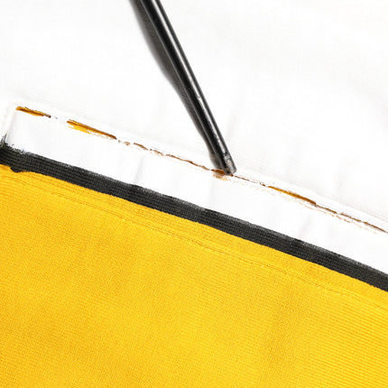 Dolce & Gabbana Yellow Print Cotton Drawstring Jogger Pants