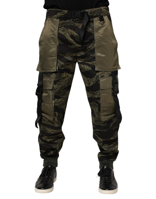 Dolce & Gabbana Multicolor Cargo Camouflage Pants Dolce & Gabbana