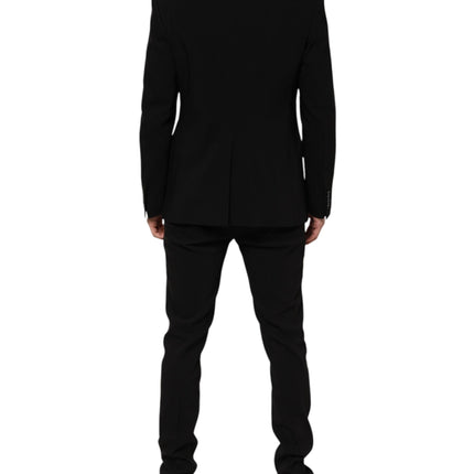 Dolce & Gabbana Black MARTINI Single Breasted 2 Piece Suit