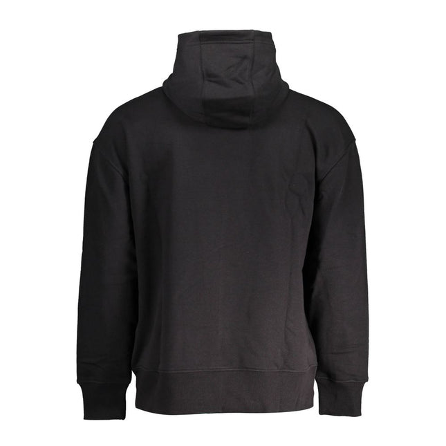 Tommy Hilfiger Black Cotton Men Sweater Tommy Hilfiger