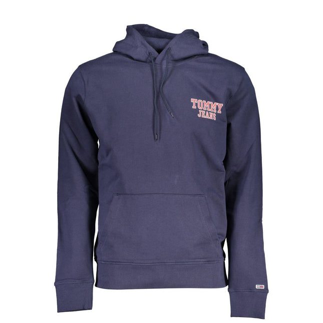 Tommy Hilfiger Blue Cotton Men's Hoodie Tommy Hilfiger