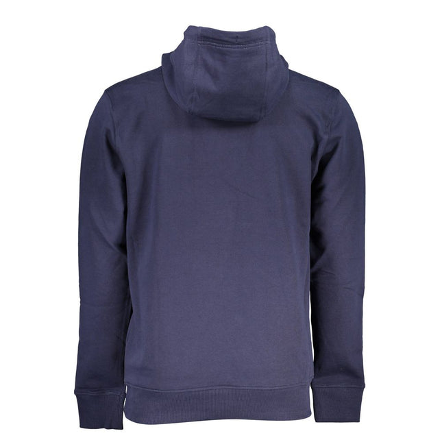 Tommy Hilfiger Blue Cotton Men's Hoodie Tommy Hilfiger