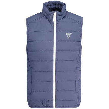 Guess Jeans Blue Spandex Men Jacket