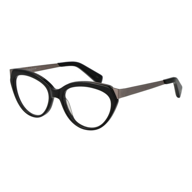 Yohji Yamamoto Gray Acetate Glasses (Frames) Yohji Yamamoto