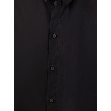Balenciaga Black Cotton Long Dress