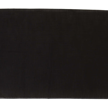 Dolce & Gabbana Dark Gray Virgin Wool Striped Pattern Wrap Scarf